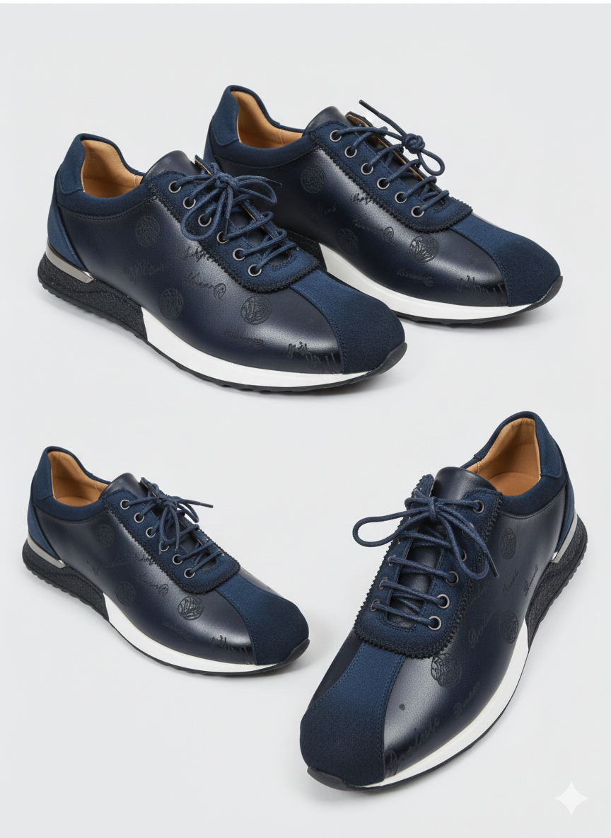 Chaussures Homme Casual Cuir Marron – Confort & Élégance