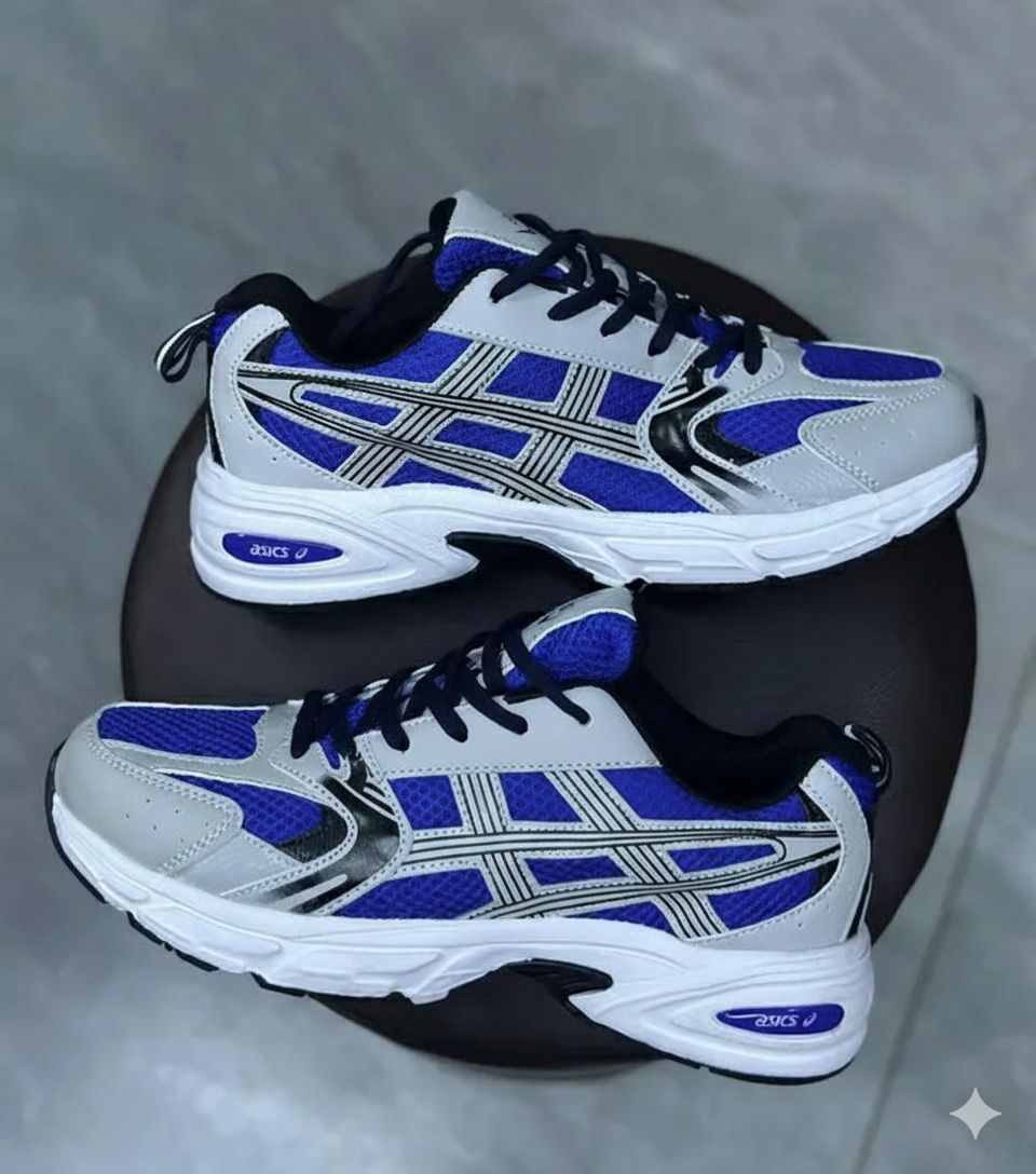 ASICS Gel Blanc Argent – Confort, Style et Performance