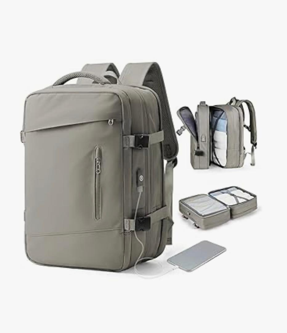 Sac à dos multifonction homme – Grande capacité, étanche et antichoc