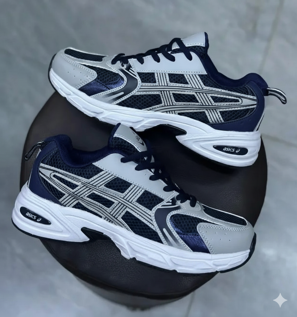 ASICS Gel Blanc Argent – Confort, Style et Performance